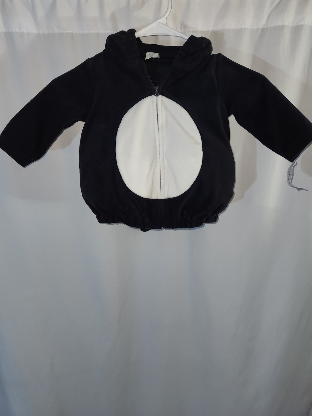 Carter's Baby Skunk Halloween Hoodie #fuzzy #warm #festive #adorable #snuggly